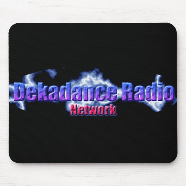 Alfombrilla De Ratón Red de la Dekadance-Radio - Mousepad (Frente)