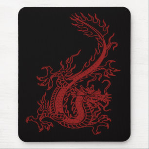 Alfombrilla De Ratón Red Dragon Glaurung Mouse Pad