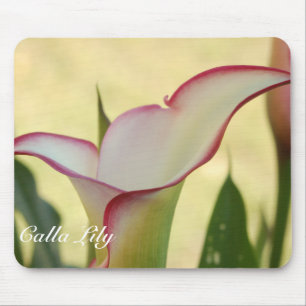 Alfombrilla De Ratón Red Fringe Calla Lily
