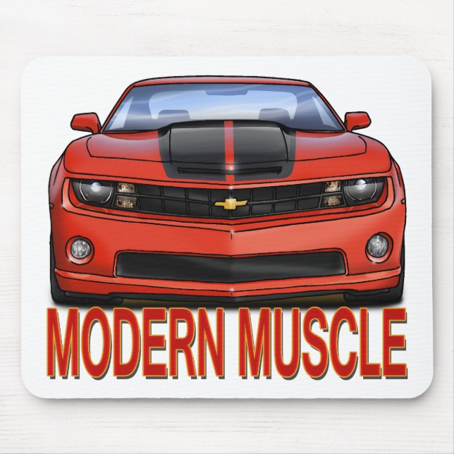 Alfombrilla De Ratón RED_FRONT_CAMARO.png (Frente)