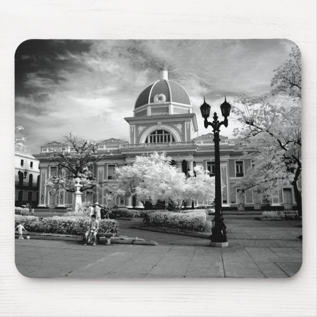 Alfombrilla De Ratón Red Infra del Parlamento en Cienfuegos Cuba llamad (Frente)