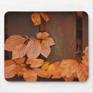 Alfombrilla De Ratón Red Leaves Mousepad