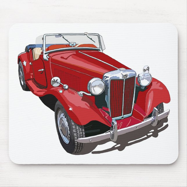 Alfombrilla De Ratón Red MG TD (Frente)
