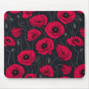 Alfombrilla De Ratón Red Poppies