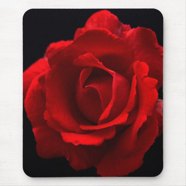 Alfombrilla De Ratón Red Rose mpcn (Frente)