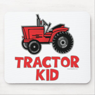 Alfombrilla De Ratón Red Tractor Kid