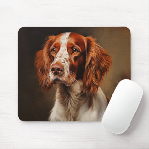 Alfombrilla De Ratón Red y White Setter irlandeses