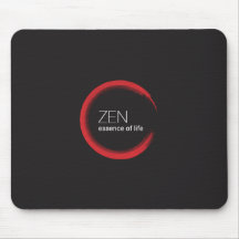 Red Zen Mousepad