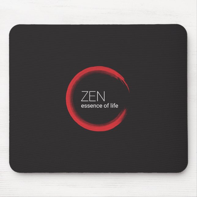 Alfombrilla De Ratón Red Zen Mousepad (Frente)