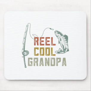 Alfombrilla De Ratón Reel Guay Grandpa Fishing S