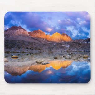 Alfombrilla De Ratón Reflejo de montaña, California