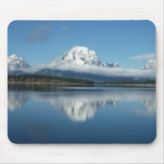 Alfombrilla De Ratón Reflejo del Monte Moran en Grand Teton
