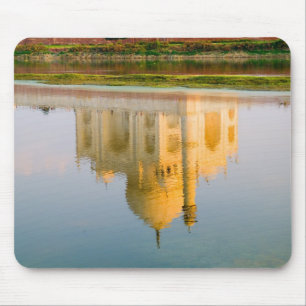 Alfombrilla De Ratón Reflejo del mundialmente famoso templo Taj Mahal e