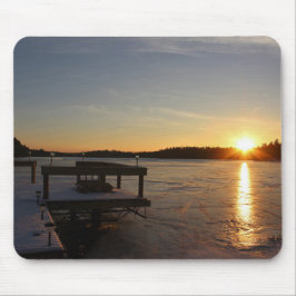 Alfombrilla De Ratón Reflexión congelada