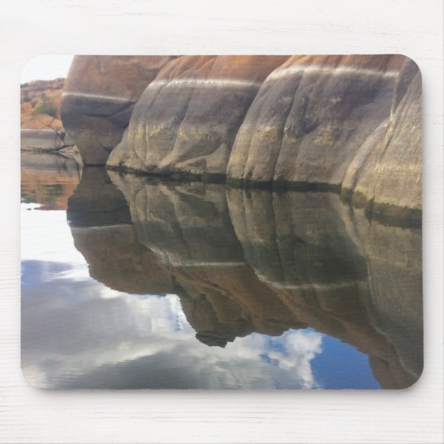 Alfombrilla De Ratón Reflexión del agua Foto Red Rock Landscape Arizona (Frente)
