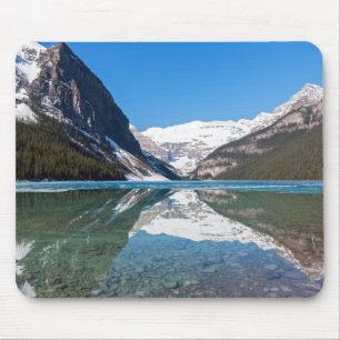 Alfombrilla De Ratón Reflexión sobre el lago Louise - Banff NP, Canadá