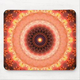 Alfombrilla De Ratón Reflexiones calientes del fractal