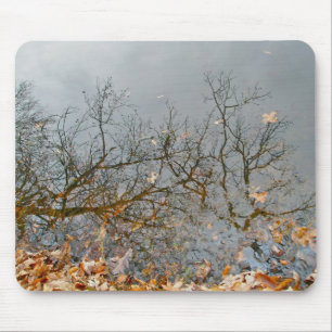 Alfombrilla De Ratón Reflexiones de Mousepad de otoño