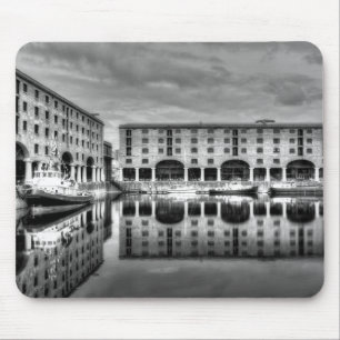 Alfombrilla De Ratón Reflexiones del Liverpool de Albert Dock