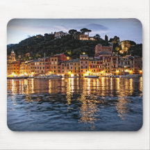 Reflexiones en Portofino, Italia Mousepad