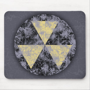 Alfombrilla De Ratón Refugio-cl-dist del polvillo radiactivo