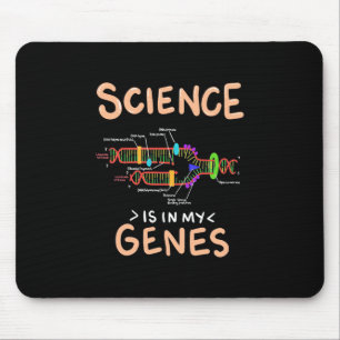 Alfombrilla De Ratón Regalo científico   La Ciencia Está En Mis Genes
