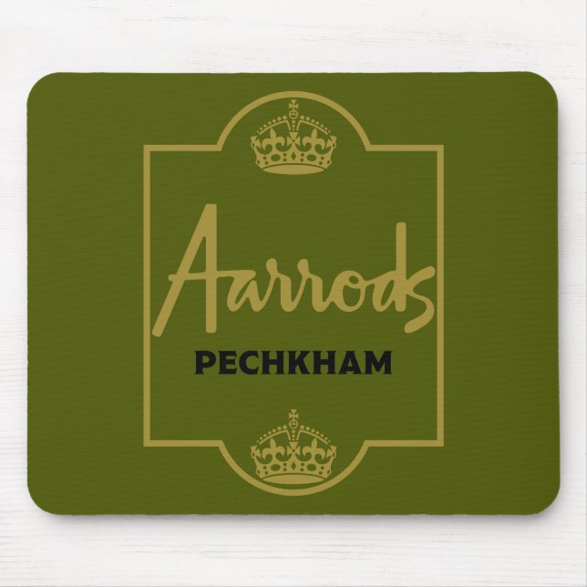 Alfombrilla De Ratón Regalo clásico británico de Novedad (Frente)