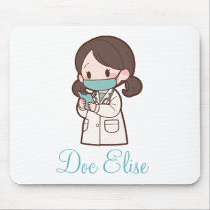 Alfombrilla De Ratón Regalo de agradecimiento personalizado para médico