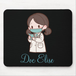 Alfombrilla De Ratón Regalo de agradecimiento personalizado para médico