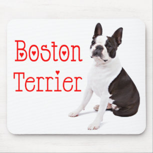 Alfombrilla De Ratón Regalo de Boston Terrier Adorable Amante de Perros
