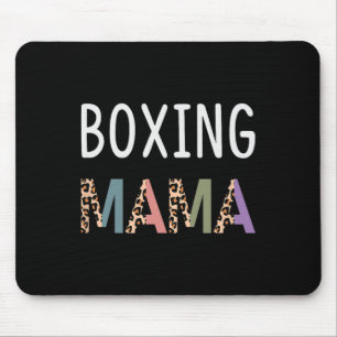 Alfombrilla De Ratón Regalo de boxeo Mama Boxer Women - Graciosa Boxing