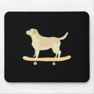 Alfombrilla De Ratón Regalo de camiseta divertida de Labrador con patin