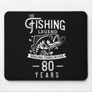 Alfombrilla De Ratón Regalo de cumpleaños de 80 años para leyenda de la