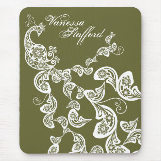 Alfombrilla De Ratón Regalo de encargo blanco Mousepad del modelo