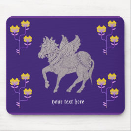 Alfombrilla De Ratón Regalo de fantasía y flor mousepad valentina