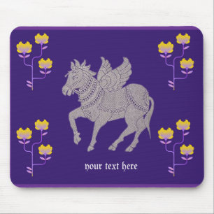 Alfombrilla De Ratón Regalo de fantasía y flor mousepad valentina