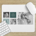 Alfombrilla De Ratón Regalo de foto de conjunto de nombres familiares p<br><div class="desc">Presentamos nuestro último regalo personalizado de nombre de familia: Fotografía de moda y tema verde! Este regalo único y elegante está diseñado para celebrar los momentos especiales de su familia y añadir un toque de elegancia inspirada en la naturaleza a su decoración.</div>