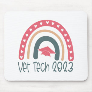 Alfombrilla De Ratón Regalo de Graduación de Técnico Veterinario de Vet