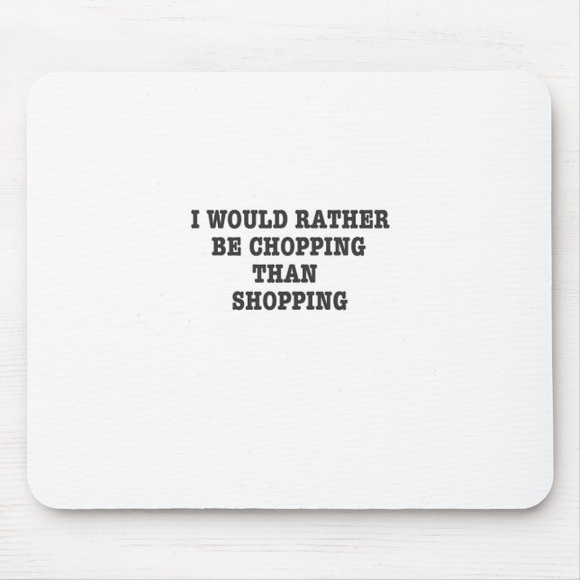 Alfombrilla De Ratón Regalo de la sierra de la arborista Tree Surgeon. (Frente)