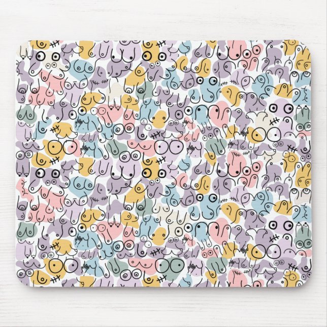 Alfombrilla De Ratón regalo de mujer divertida (Frente)