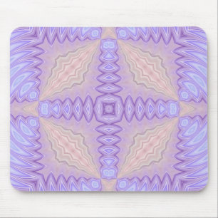 Alfombrilla De Ratón Regalo de Navidad de seda lila abstracto dos