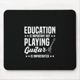 Alfombrilla De Ratón Regalo de Navidad Jugar La Guitarra Es Important