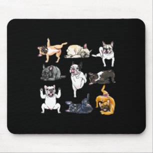 Alfombrilla De Ratón Regalo de perro Bulldog francés divertido