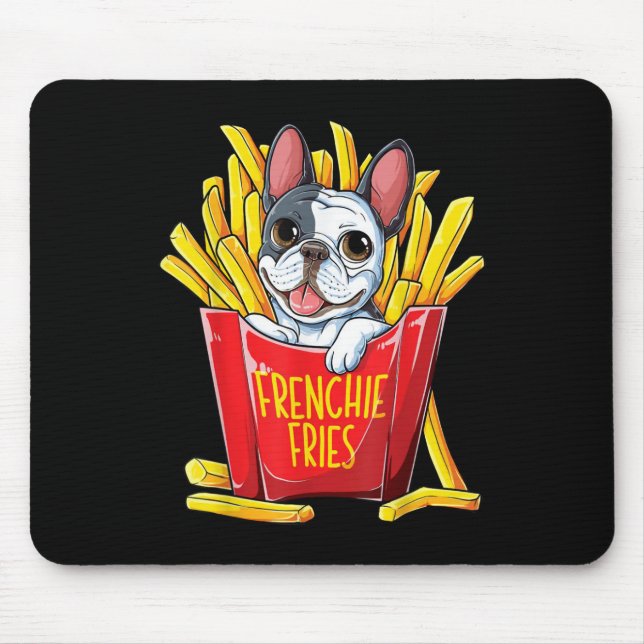 Alfombrilla De Ratón Regalo de perro | Ferry Frenchie (Frente)