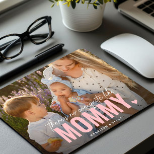 Alfombrilla De Ratón Regalo de recuerdo de foto personalizada para MAMÁ