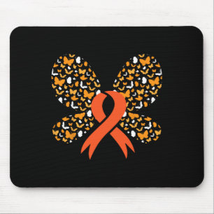 Alfombrilla De Ratón Regalo de sobreviviente de leucemia por mariposa d