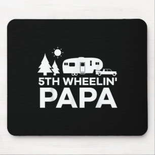 Alfombrilla De Ratón Regalo de vacaciones de Papá Camping RV de quinta