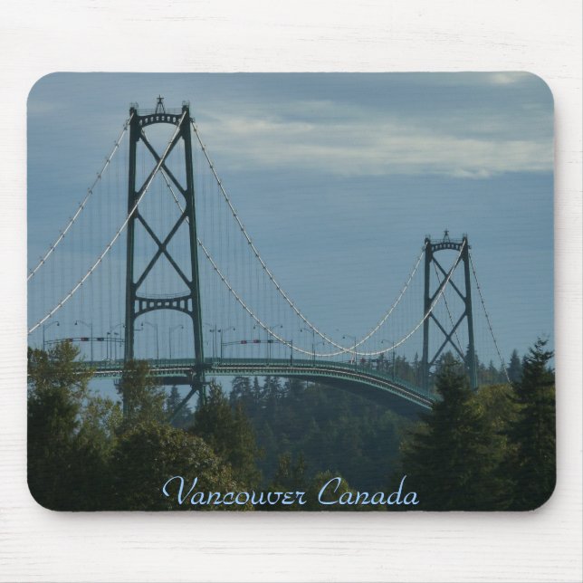Alfombrilla De Ratón Regalo de Vancouver Canada Souvenir Mouse Pad Vanc (Frente)