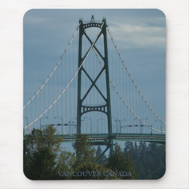 Alfombrilla De Ratón Regalo de Vancouver Canada Souvenir Mouse Pad Vanc (Frente)