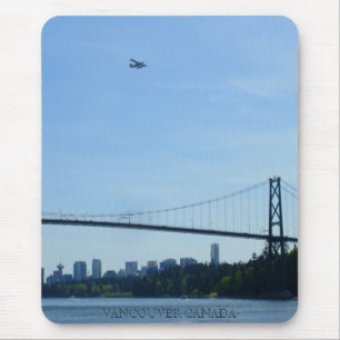 Alfombrilla De Ratón Regalo de Vancouver Canada Souvenir Mouse Pad Vanc